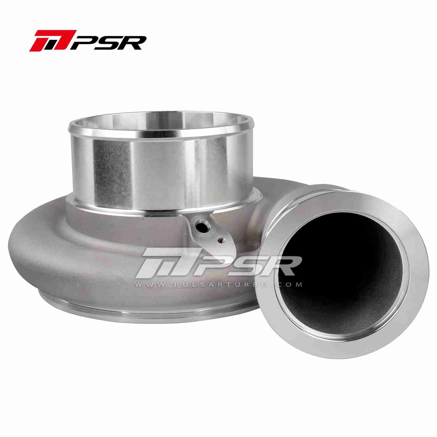 PULSAR SX-E Style Compressor Housing for 400 Series Turbos - 85*120mm Curved Point Milled by Pulsar Turbo available at Torque Lab