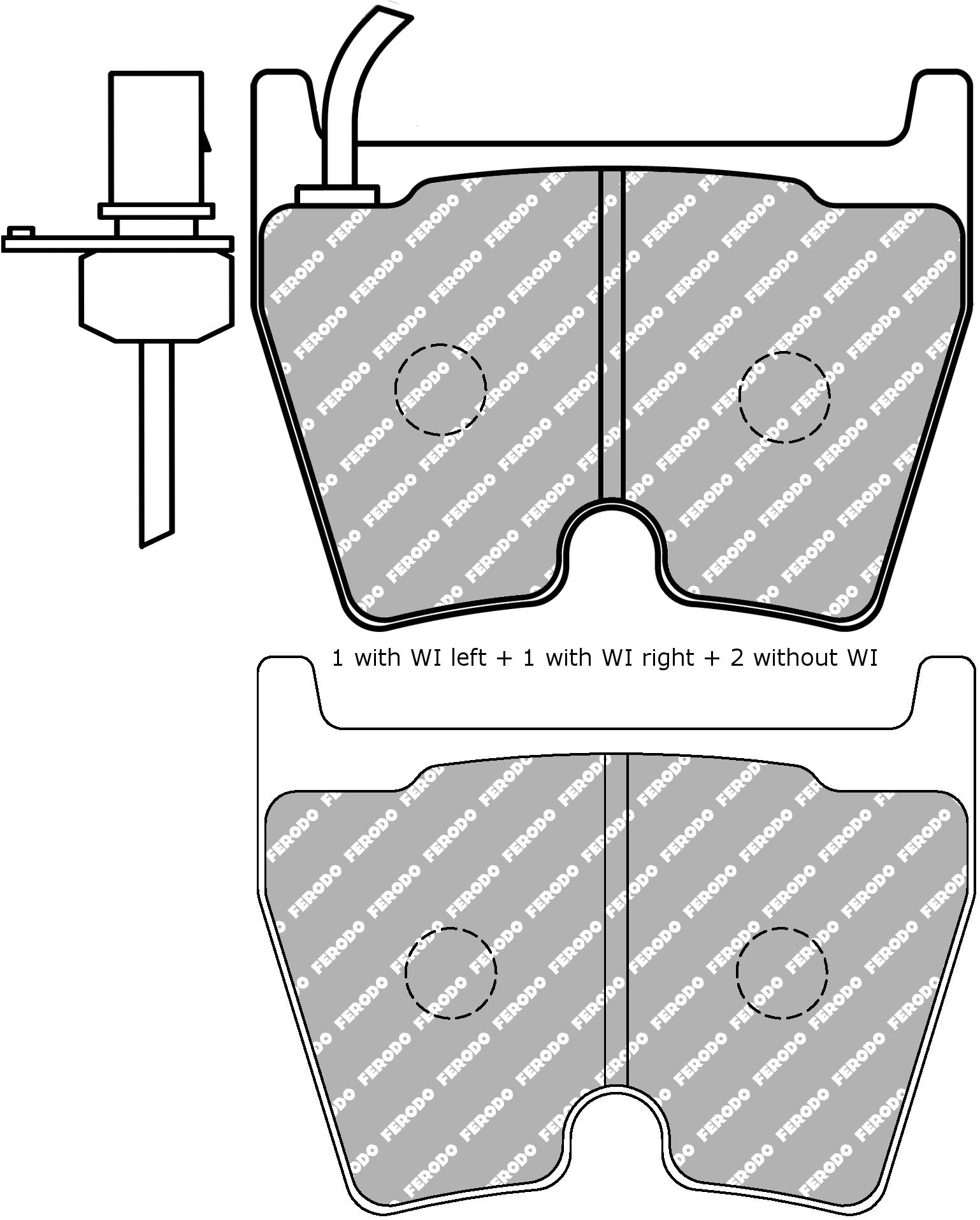 Ferodo Semi-Metallic Brake Pads | FER-FDS1664