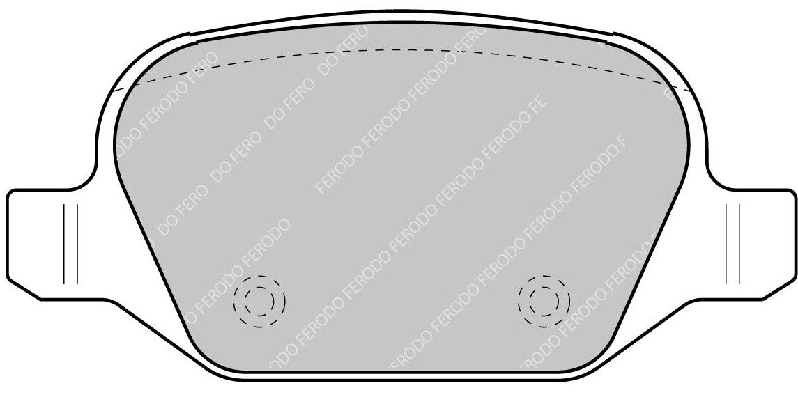 Ferodo Semi-Metallic Brake Pads | FER-FCP1349H
