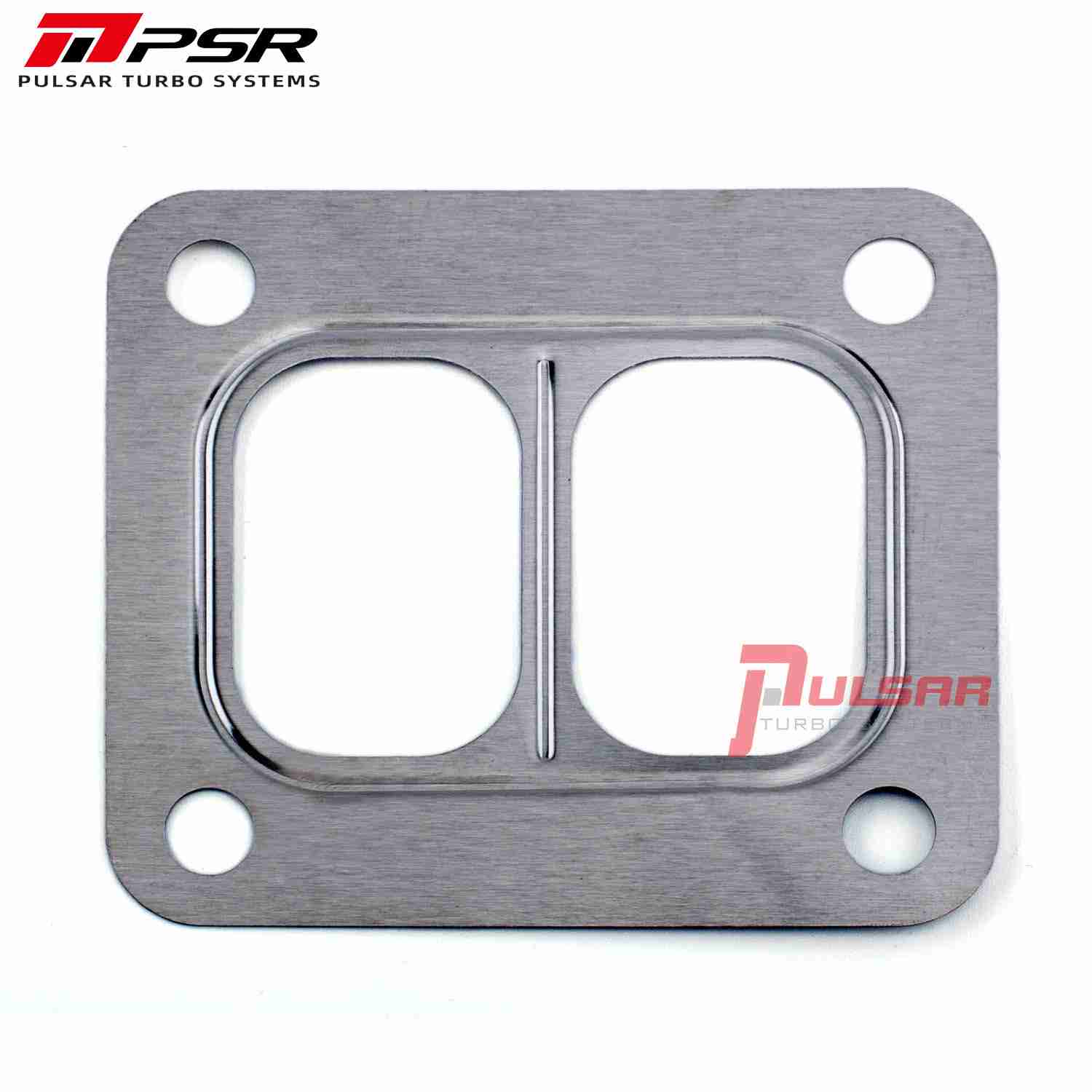 Pulsar Turbo Turbo T4 Flange Stainless Steel Gasket Twin Scroll Divided Turbine Inlet 954378101 by Pulsar Turbo available at Torque Lab