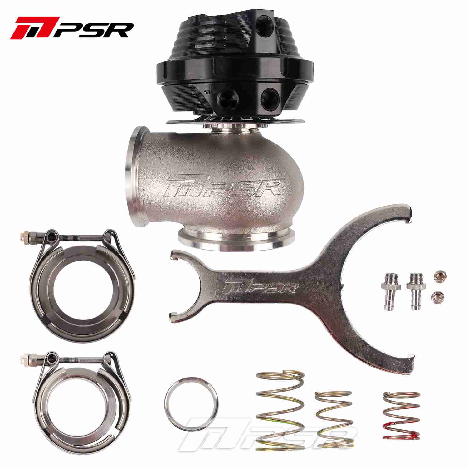 Pulsar Turbo PSR NEW GENERATION WASTEGATE 45mm Vband External Wastegate - Black by Pulsar Turbo available at Torque Lab