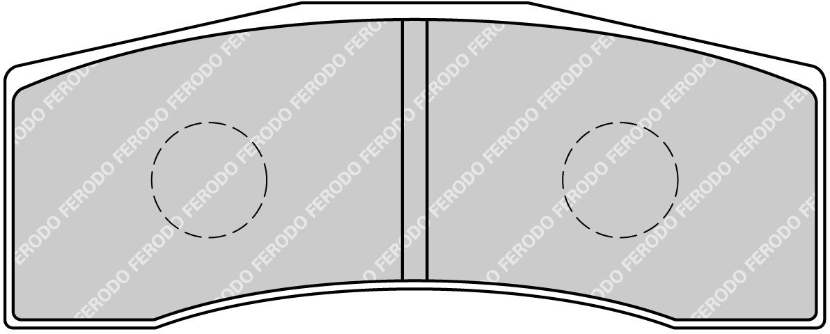 Ferodo Semi-Metallic Brake Pads | FER-FRP3102W