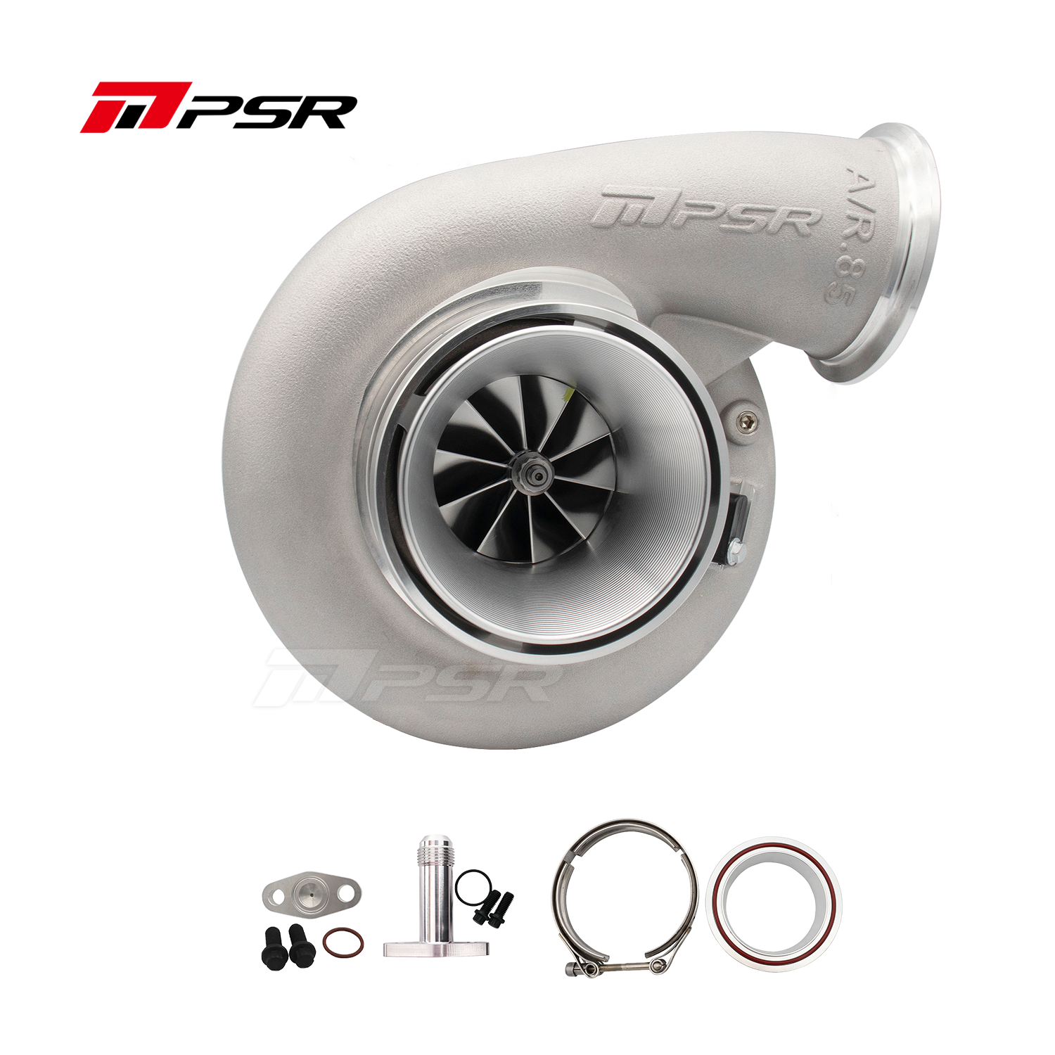 Pulsar Turbo PSR Forward Rotation 7975G Dual Ball Bearing Turbocharger HP Rating 1450 by Pulsar Turbo available at Torque Lab