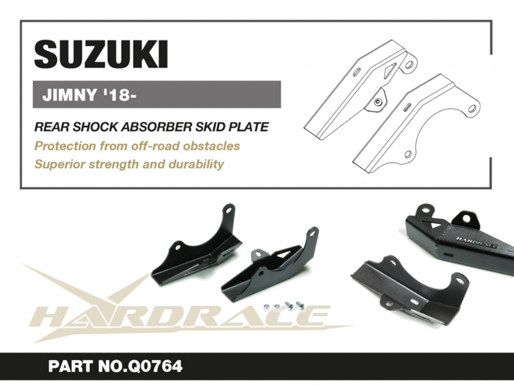 Rear Shock Absorber Skid Plate Suzuki Jimny