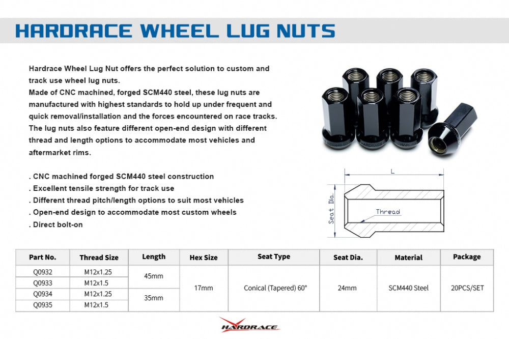 Wheel Lug Nuts *universal Wheels/rims related
