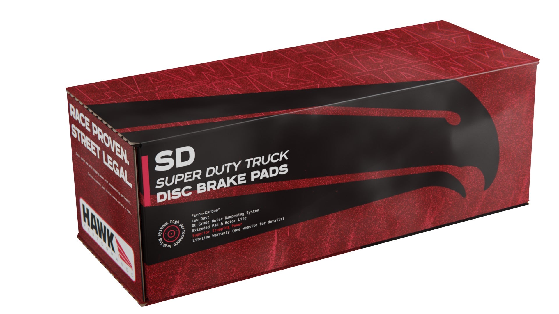 HB932P.765 - Hawk Super Duty Brake Pads; Front
