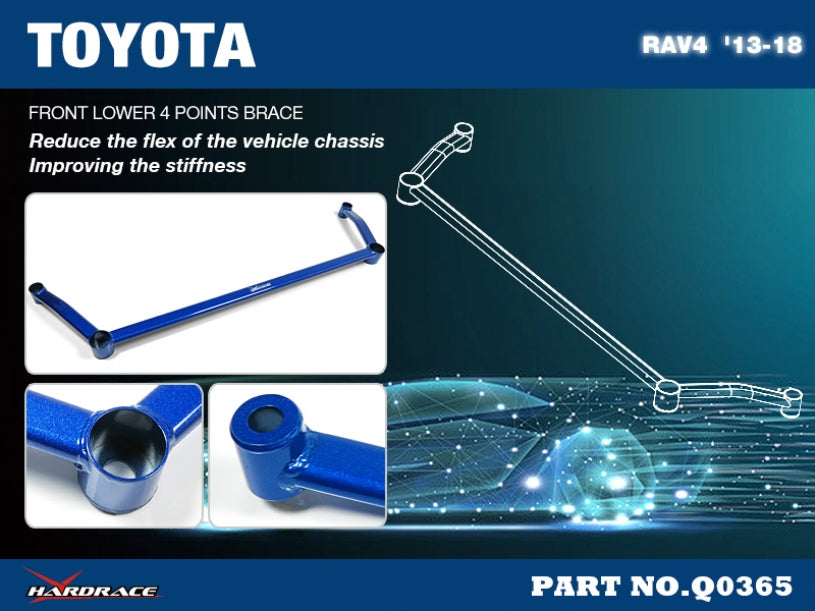 Front Lower 4 Points Brace Toyota RAV4