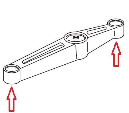 REAR CONTROL ARM BUSHING SET