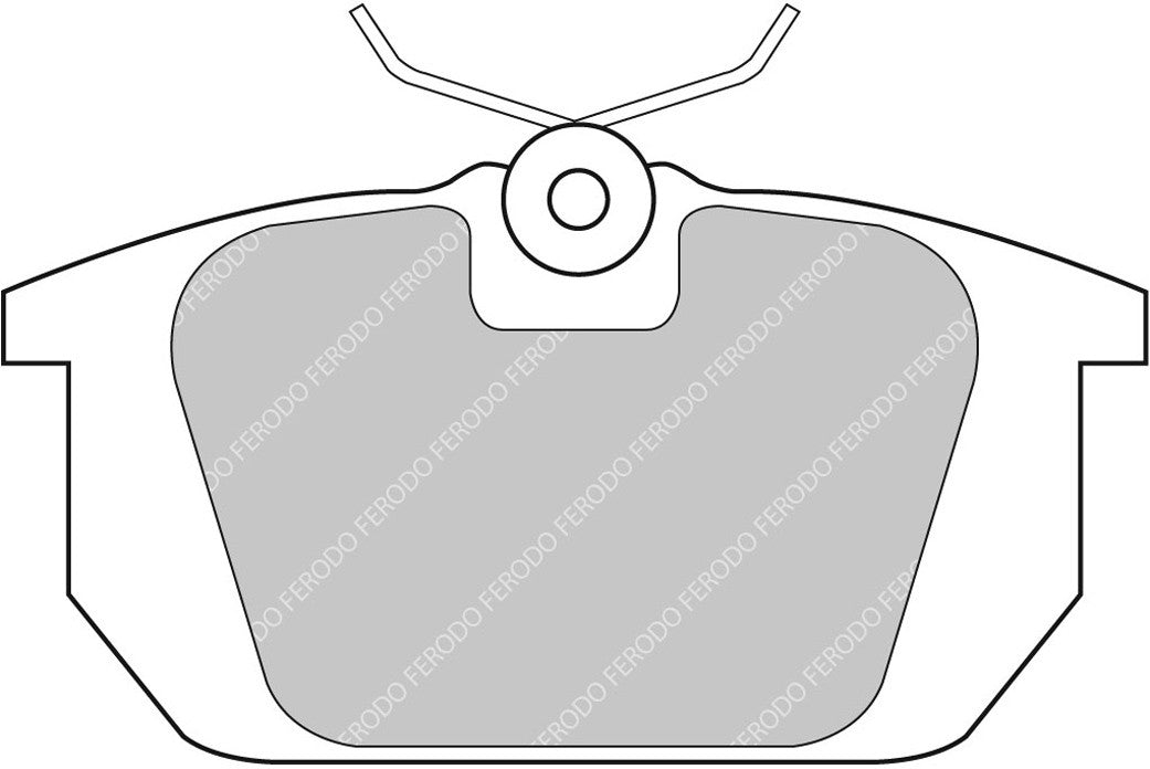 Ferodo Semi-Metallic Brake Pads | FER-FCP409H