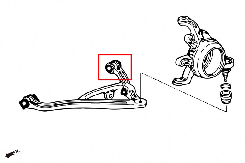 Rear Lower Arm Bushing Honda S2000