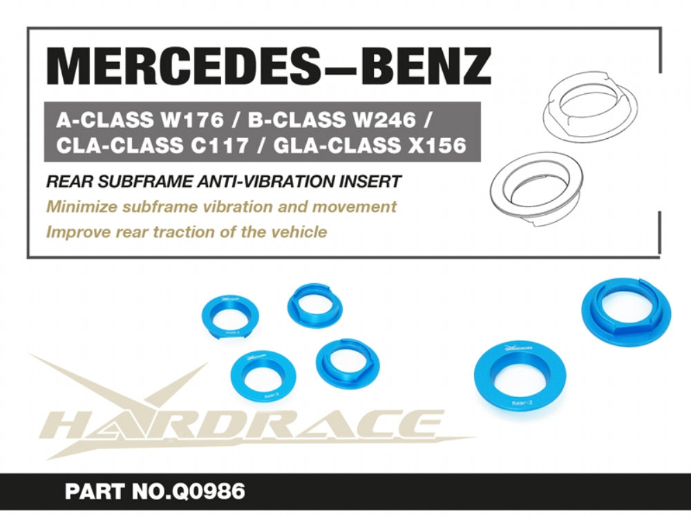 Rear Subframe Anti-vibration Insert Mercedes-benz A-class, B-class, Cla-class, Gla-class