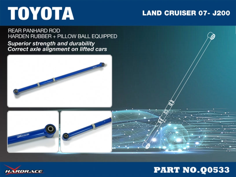Rear Panhard Rod Lexus LX, Toyota Land cruiser