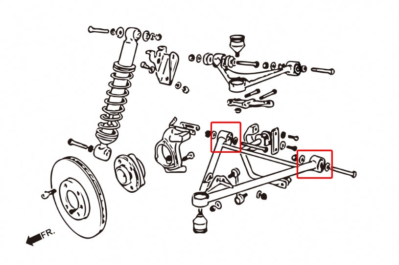 Front Lower Arm Bushing Lotus Elise, Exige