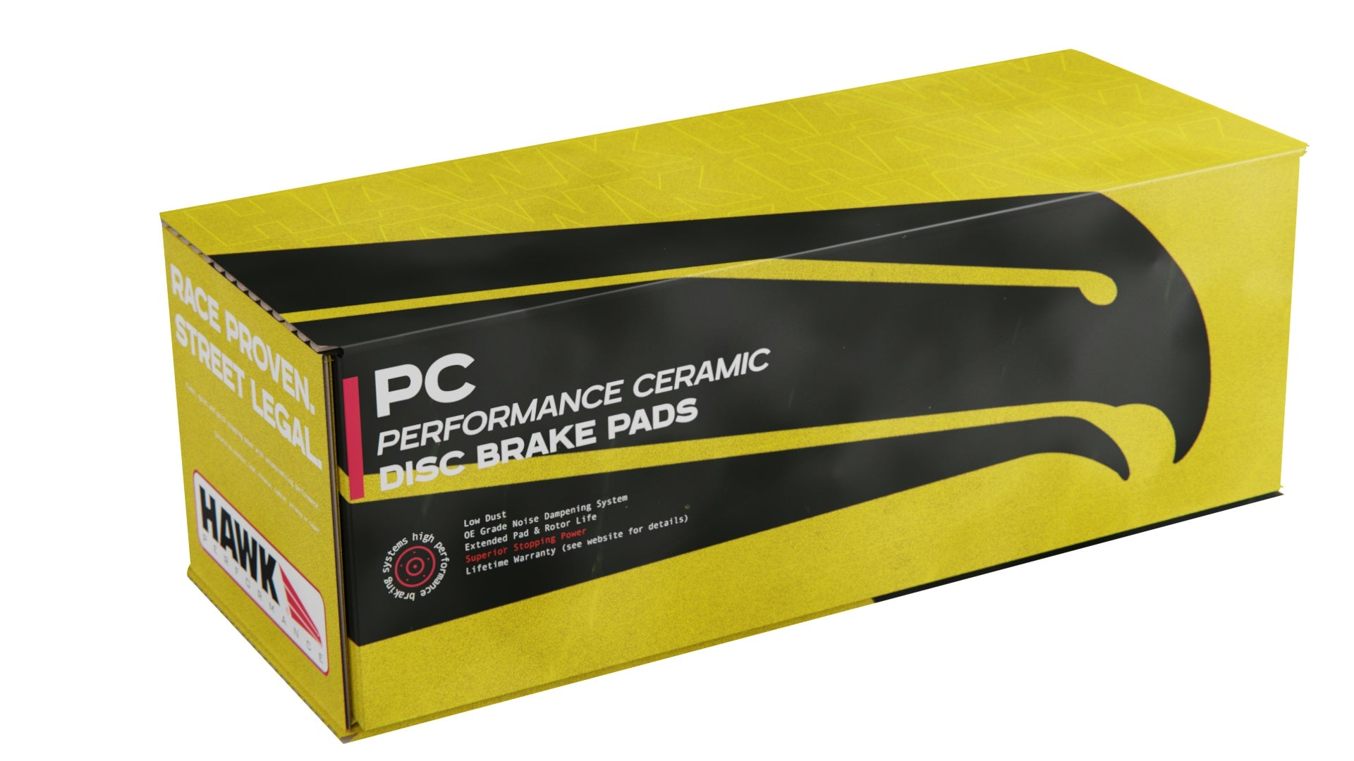 HB757Z.758 - Hawk PC Brake Pads; Front