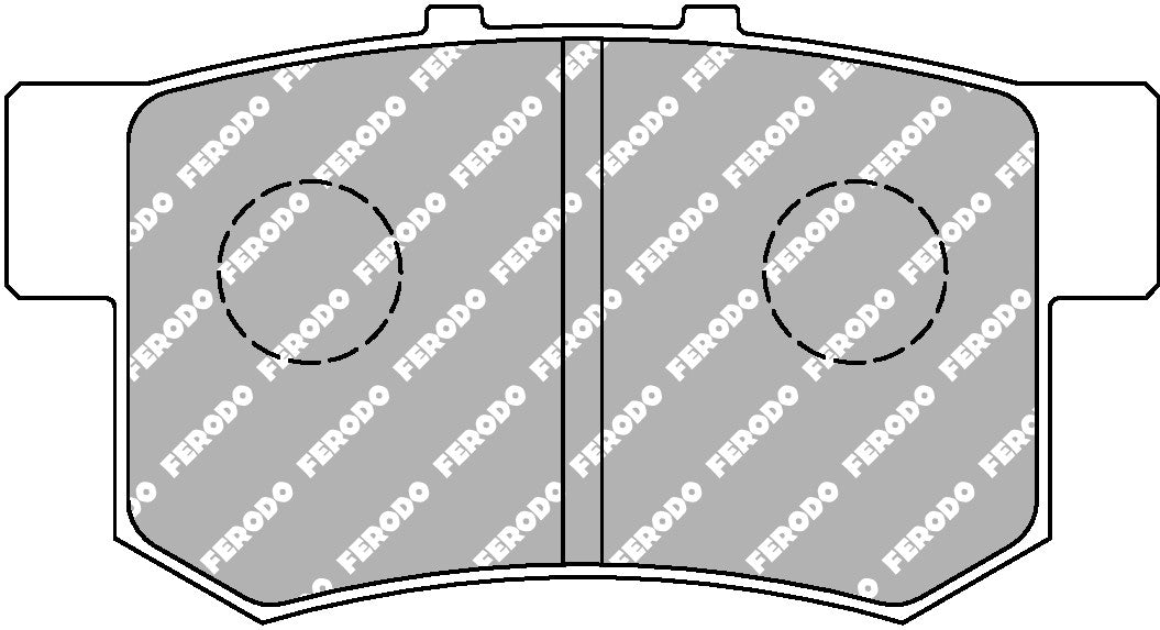 Ferodo Semi-Metallic Brake Pads | FER-FCP956W