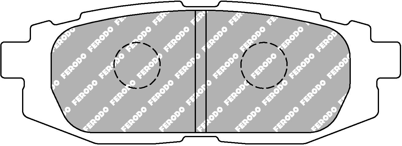 Ferodo Semi-Metallic Brake Pads | FER-FCP4187H