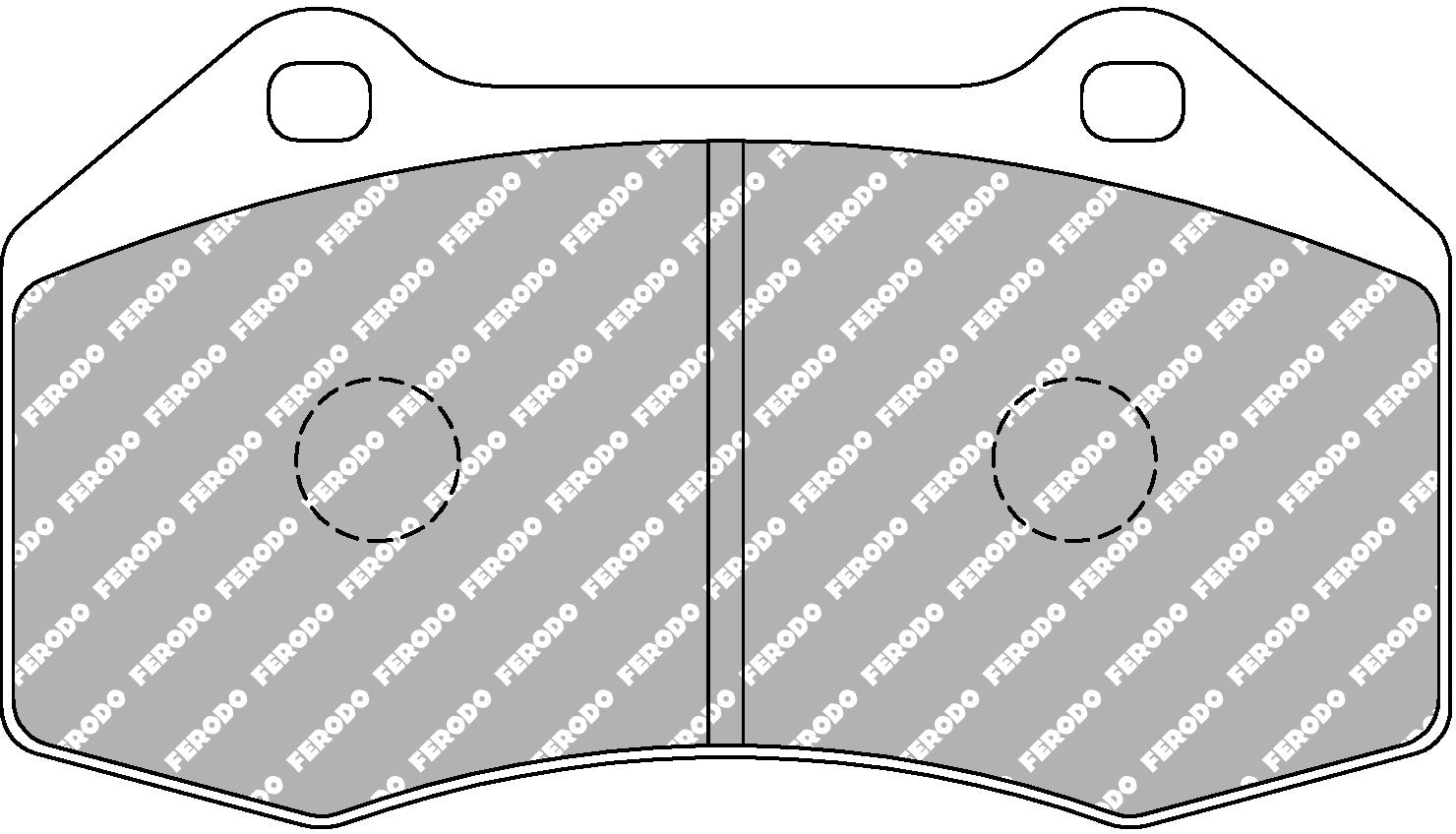 Ferodo Semi-Metallic Brake Pads | FER-FCP1667H