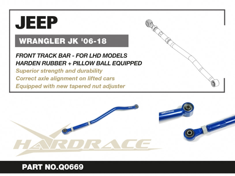 Front Track Bar Jeep Wrangler, Wrangler unlimited