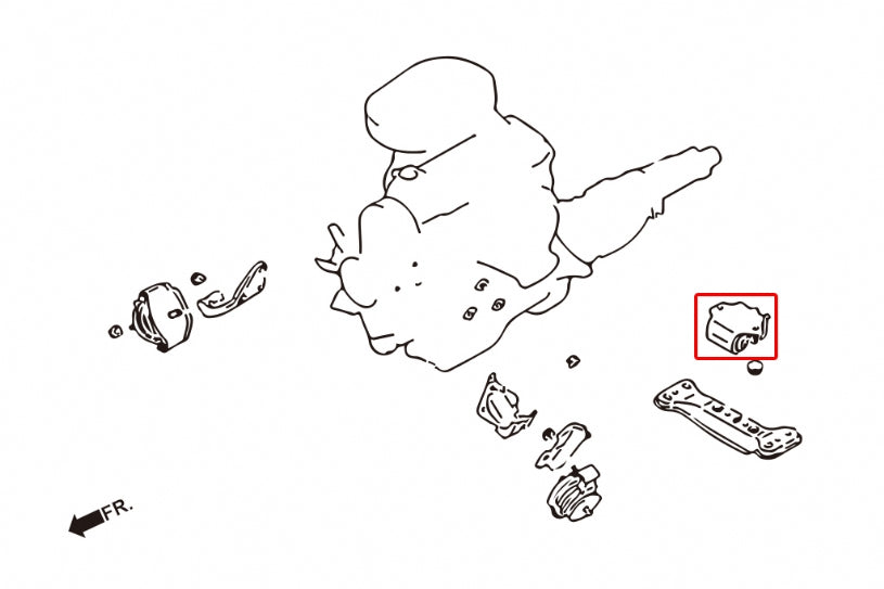 Harden Engine Mount Nissan Skyline