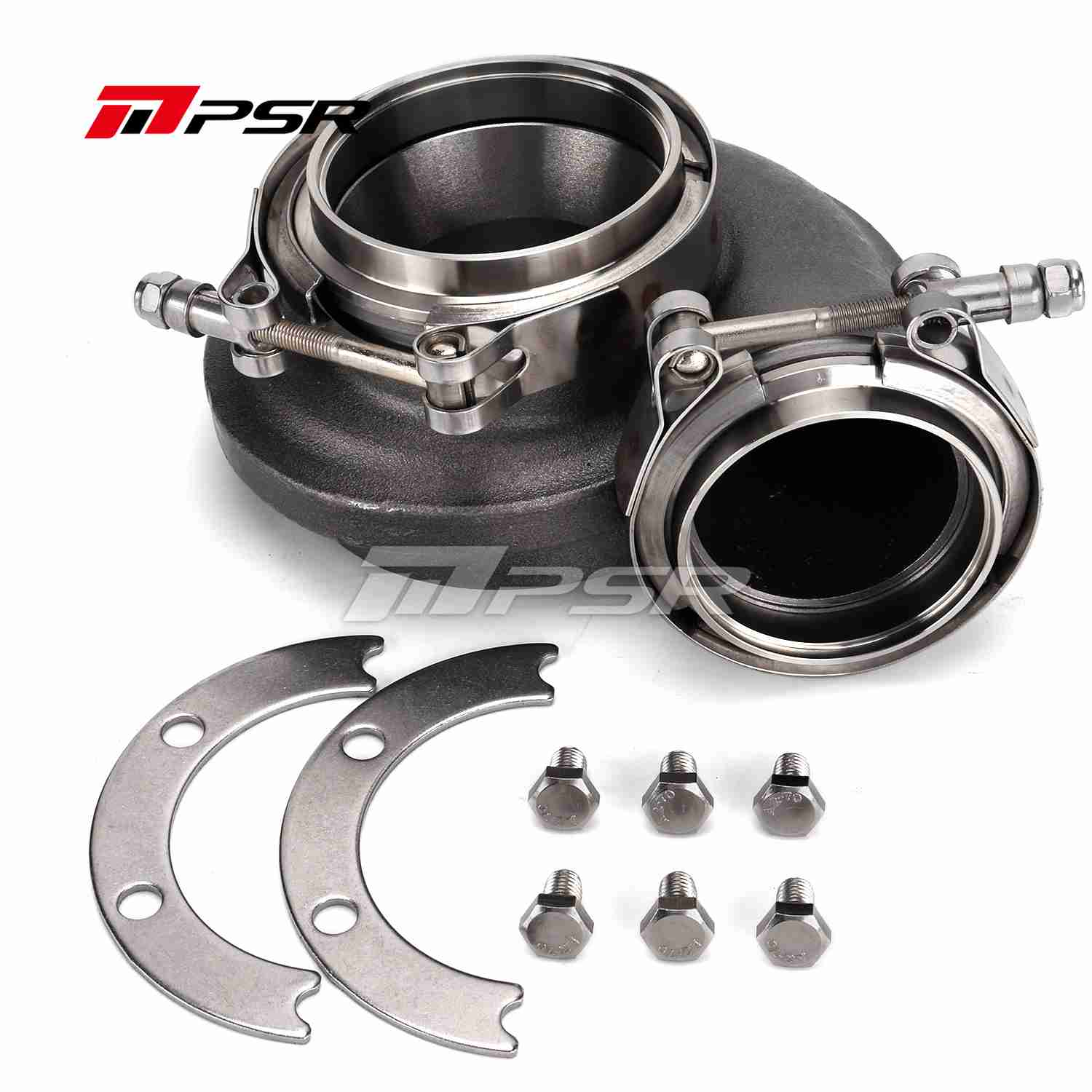 Pulsar Turbo PSR PTX35 Turbine Housings for PSR3584 Gen2 Turbos - Dual Vband 1.01A/R by Pulsar Turbo available at Torque Lab