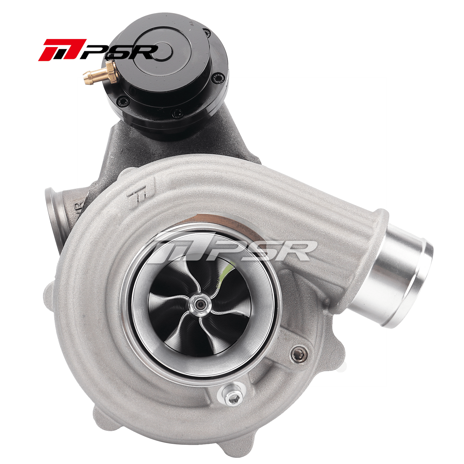 Pulsar Turbo PSR 5455A With PTG Style Compressor Wheel Dual Ball Bearing Turbocharger HP Rating 660 by Pulsar Turbo available at Torque Lab