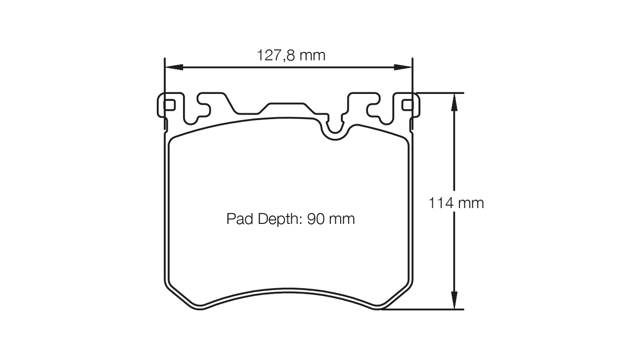 Pagid Racing RSC 1 Brake Pads - Front | S8200C01001 - Pagid Racing brake pads
