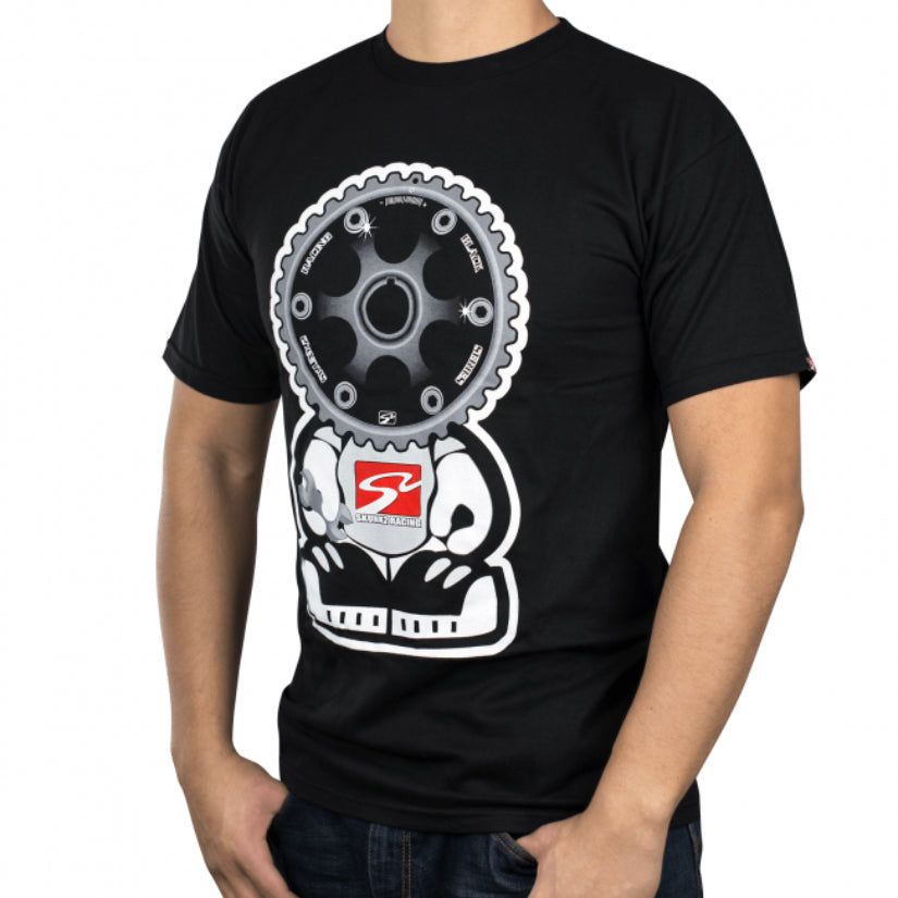 Skunk2 Black Series Gear Headz Men's T-Shirt Black XXL