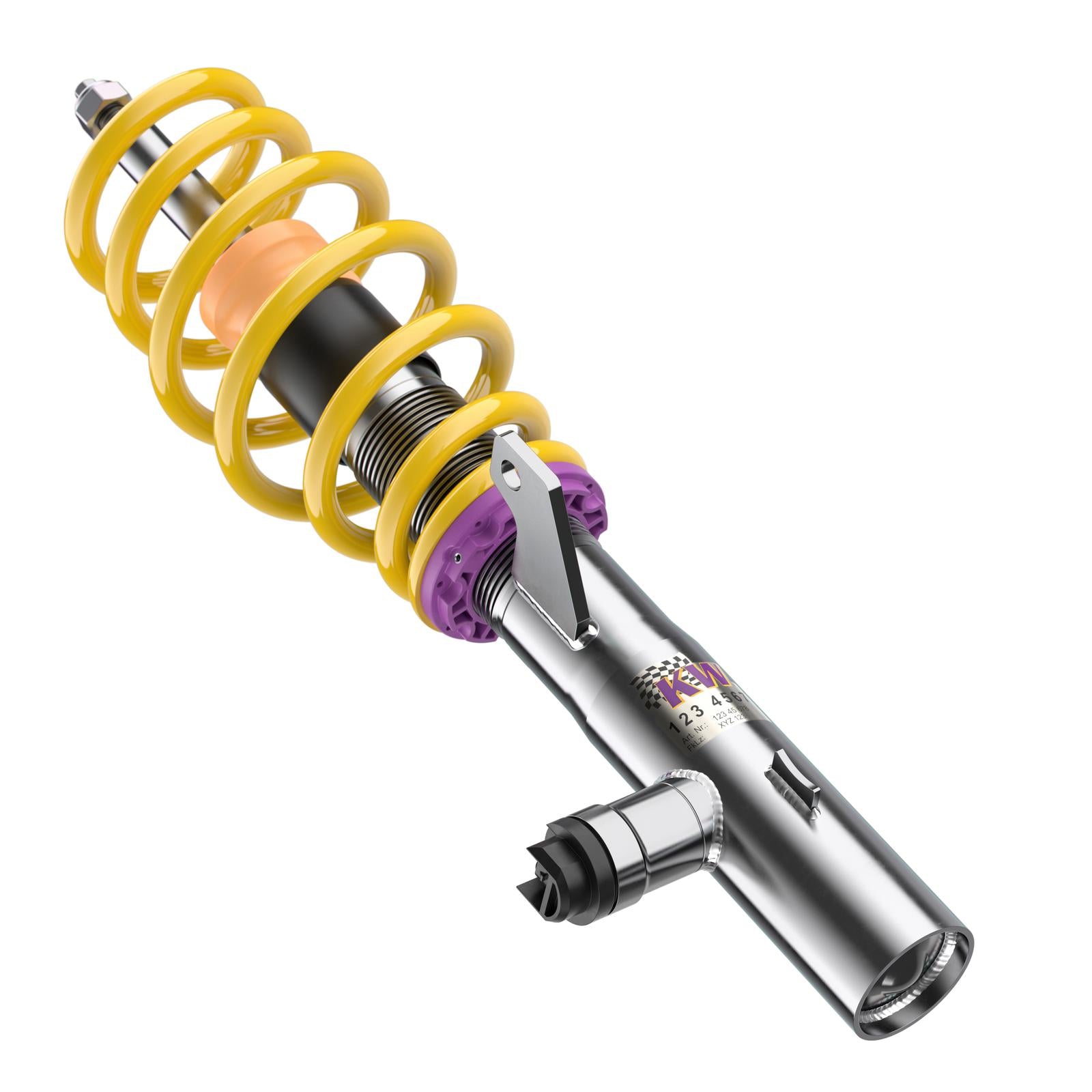 KW Variant 3 coilovers for Seat Leon Cupra 5F 4Drive with DCC delete kit installed