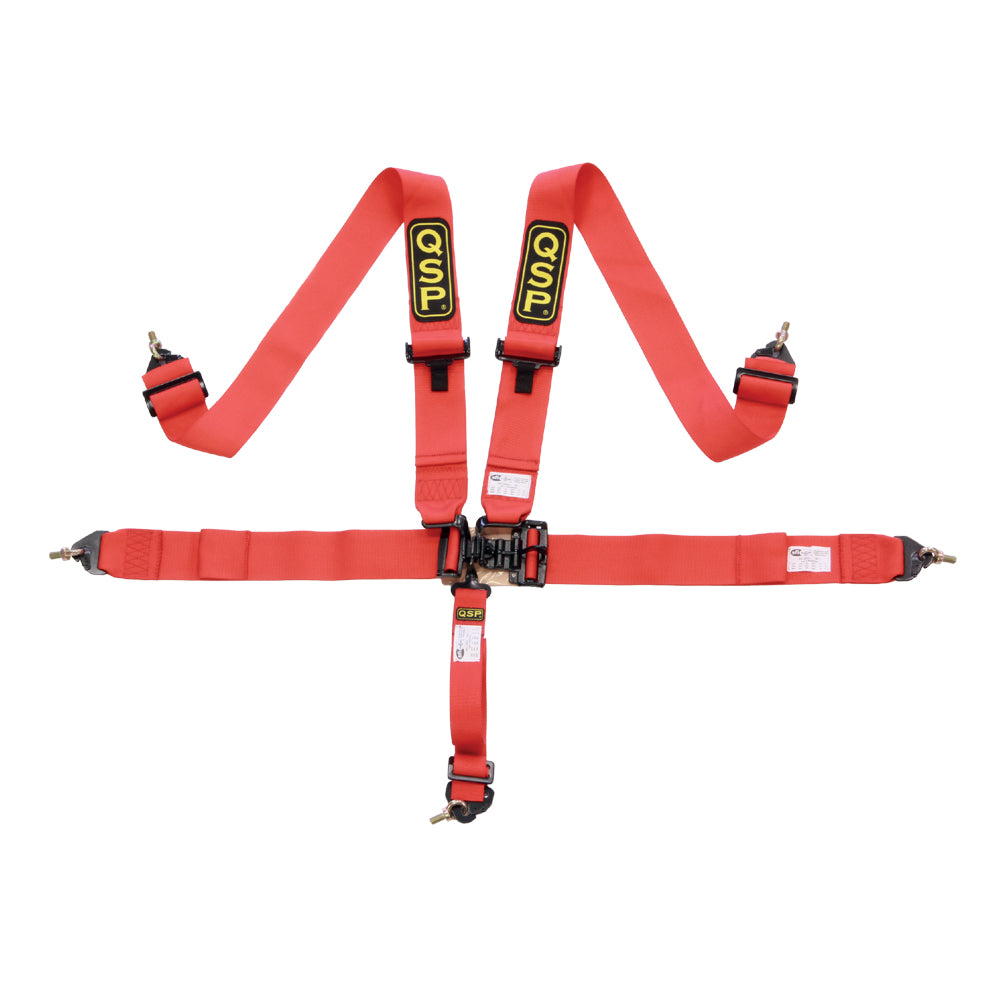 5-point safety harness Nascar style (red)