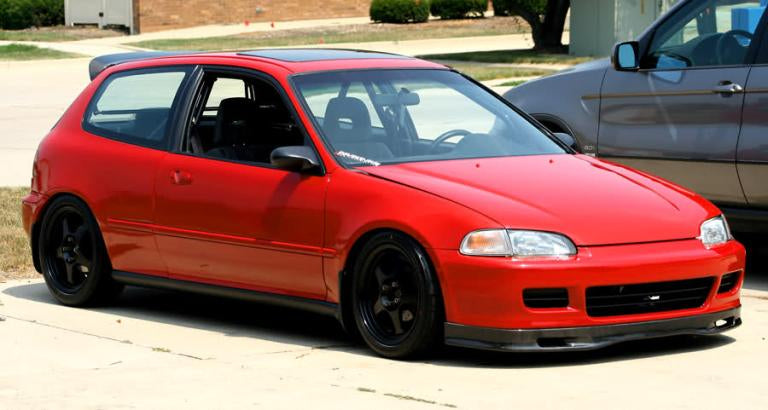 Front Bumperlip Spoon PU (Civic 91-96 2/3dr)