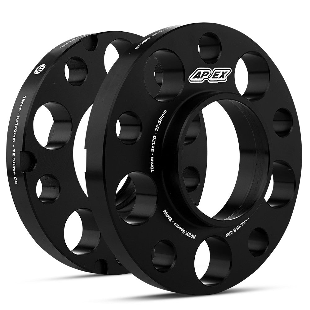 APEX 18MM BMW BLACK SPACER KIT