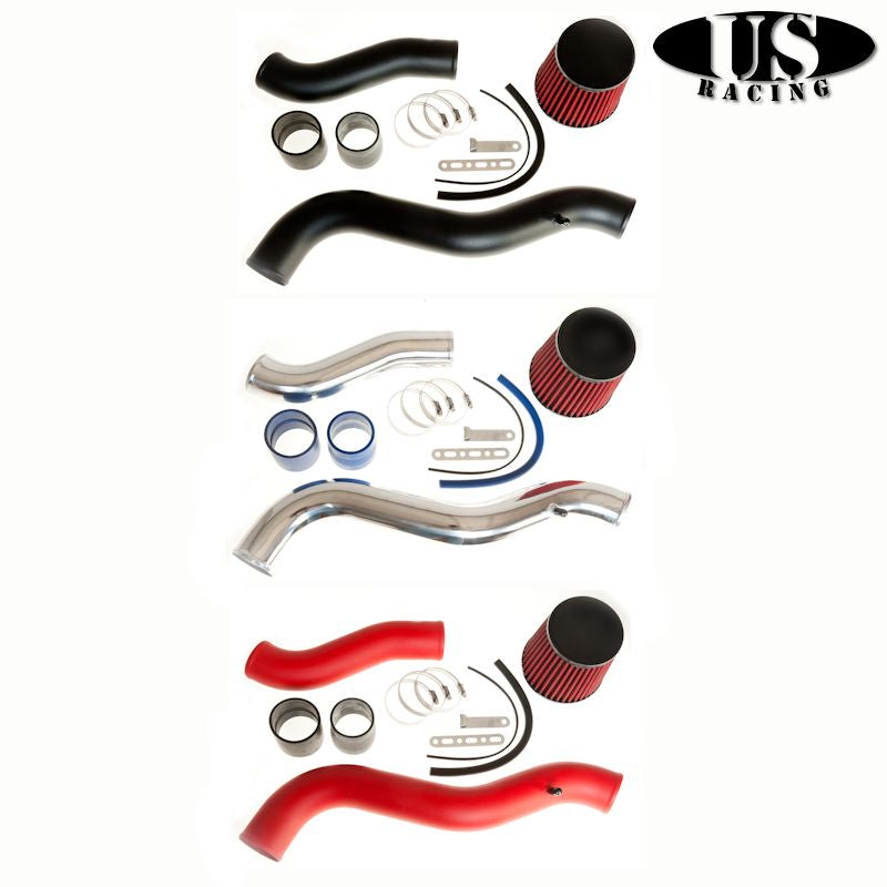 US-Racing Cold Air Intake Black (Civic/CRX 87-93)