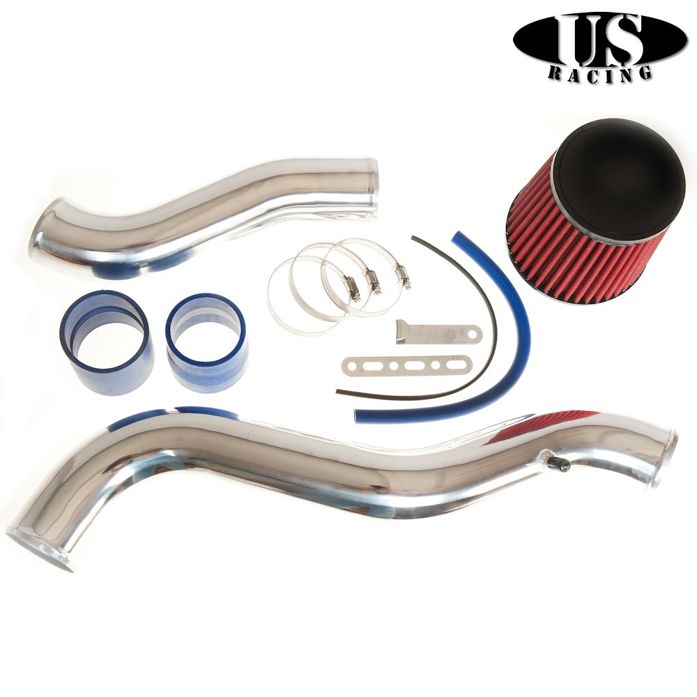 US-Racing Cold Air Intake Polished (Civic/CRX 87-93)