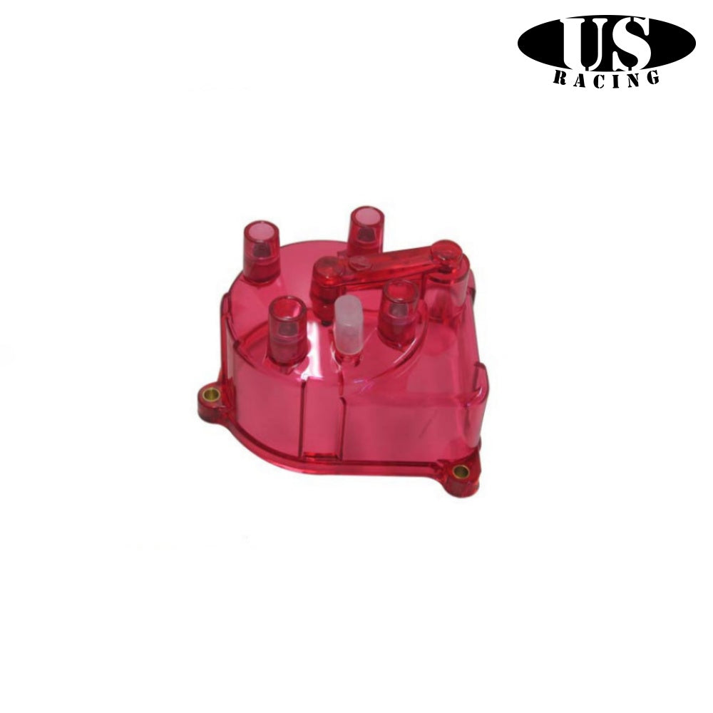 US-Racing Distributor Cap Red (Accord 93-02/Civic 91-01/Del Sol/Prelude 92-01)