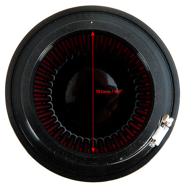 US-Racing Air Filter Closed 102mm / 4,0" (Universal)