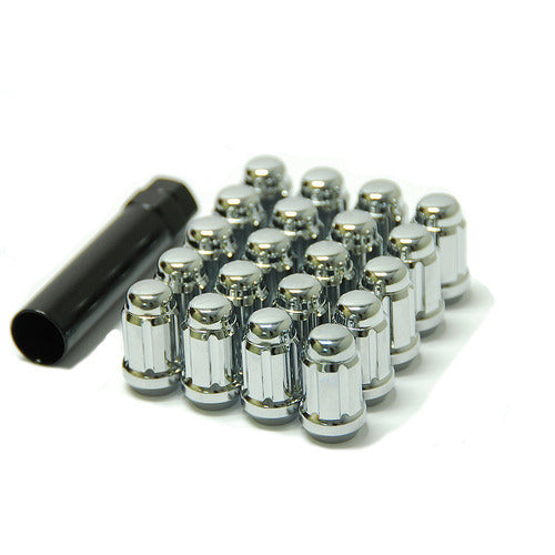 US-Racing Hexagon Lug Nuts M12x1.50 Silver (Universal)