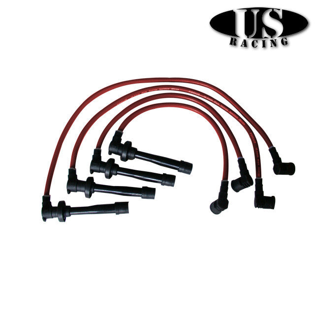 US-Racing Spark Plug Wire Set (Civic/CRX 87-01/Del Sol/Integra DC2/Prelude 92-01 & more)