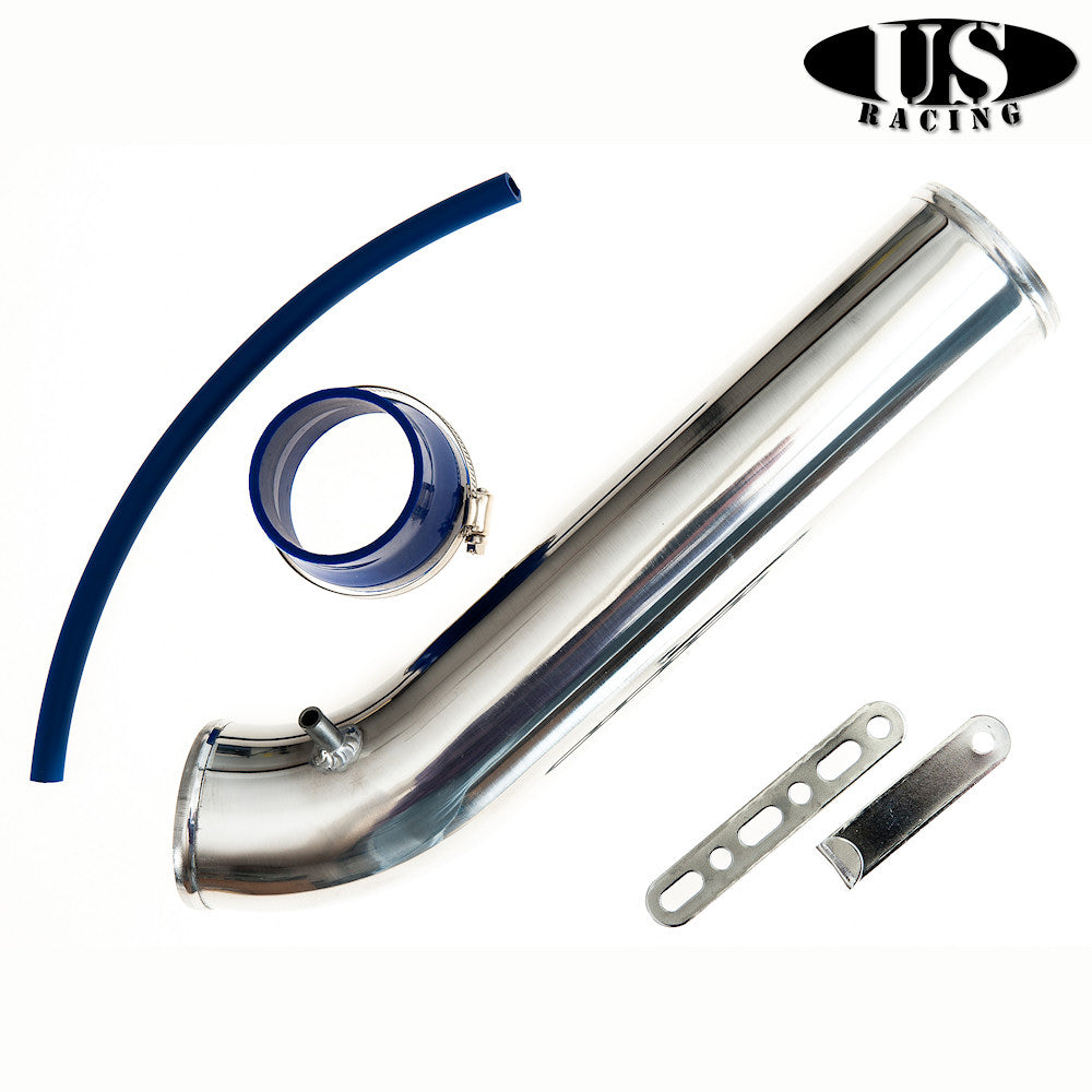 US-Racing Short Ram Air Intake Polished (Civic 91-96/Del Sol/Integra/CR-V 97-02)