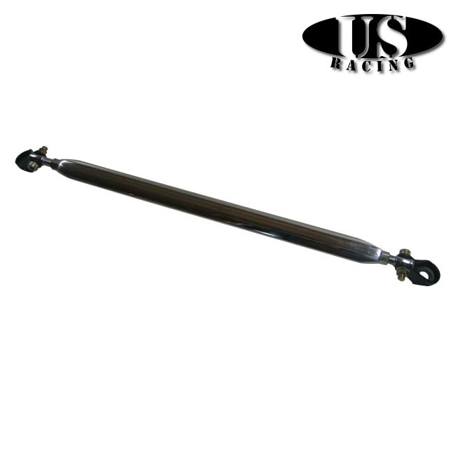 US-Racing Strutbrace Rear Lower N-Style Polished (Civic 87-96/Civic 95-01 5dr/CRX/Del Sol/Integra)