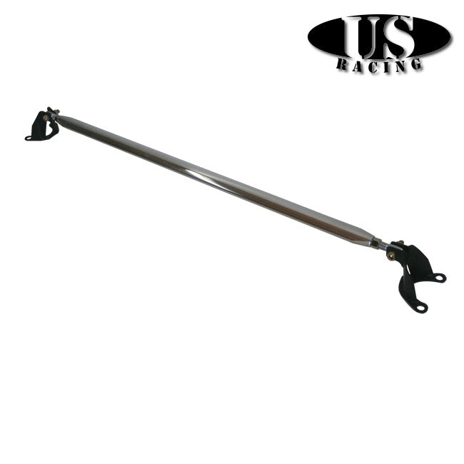 US-Racing Strutbrace Rear Upper N-Style Polished (Civic 87-01/CRX/Del Sol/Integra)
