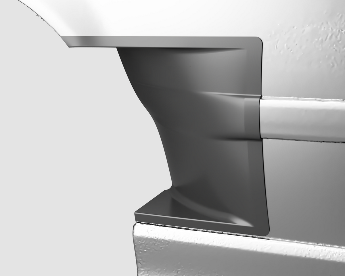 ST Trackparts BMW E36 Fender Cutout - product image 1