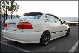 Roof Window Visor Rear (Civic 95-01 4dr)