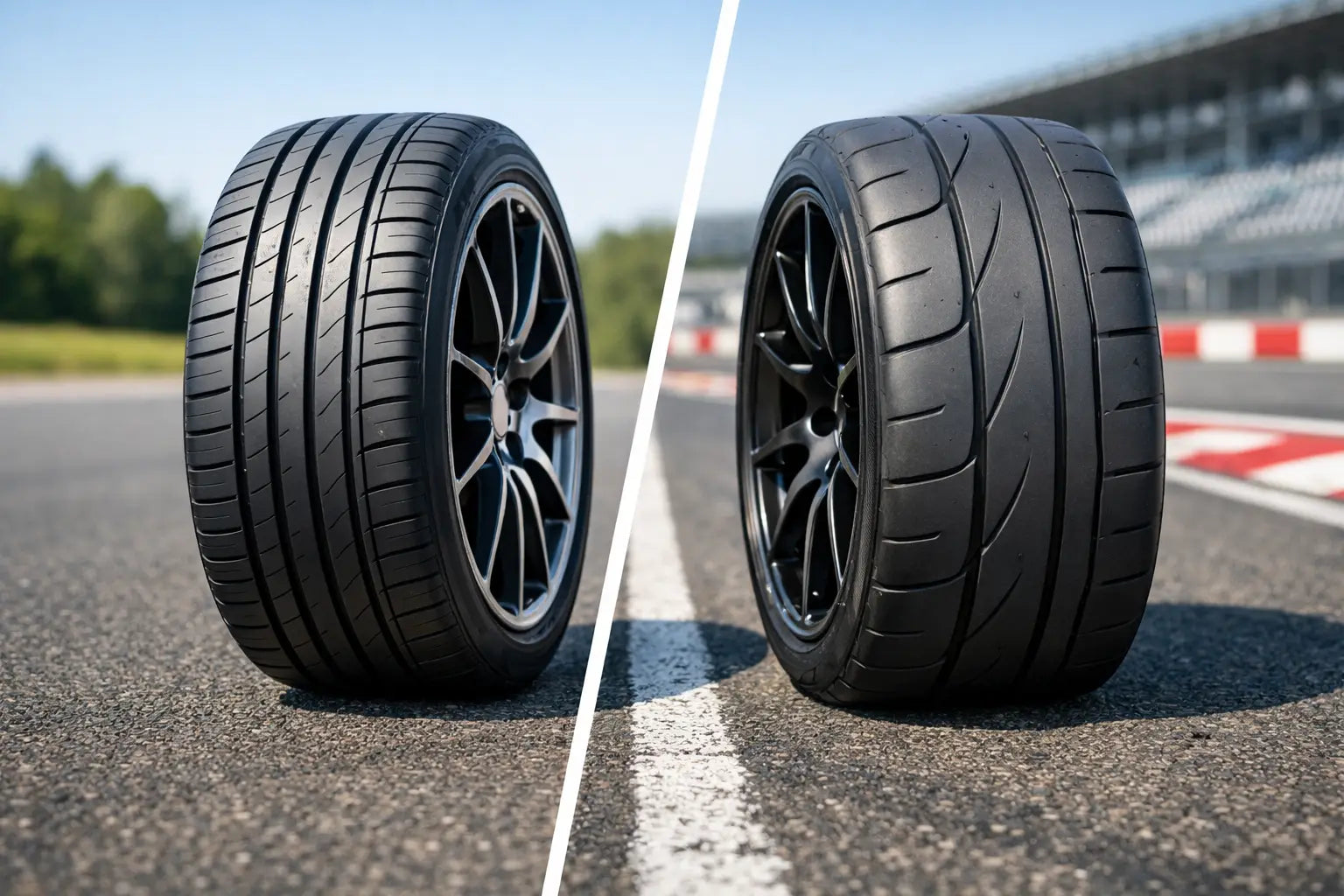 Summer Tires vs Track Tires Explained