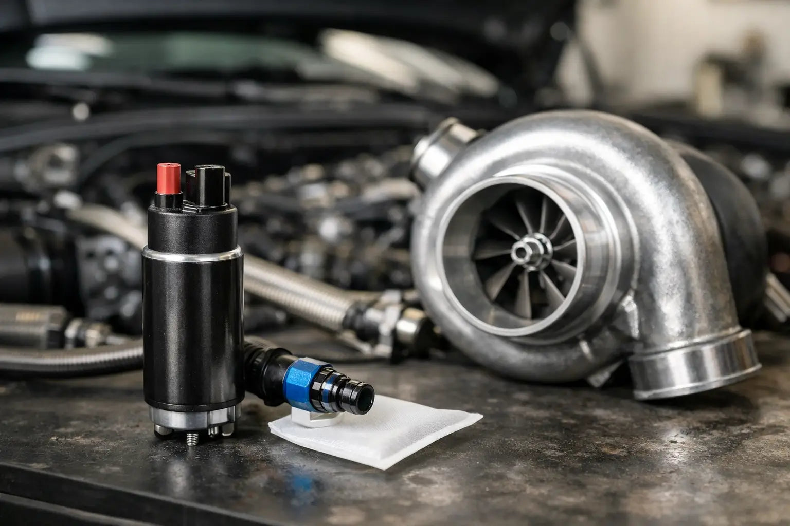 Upgraded Fuel Pump for Turbo Build Basics