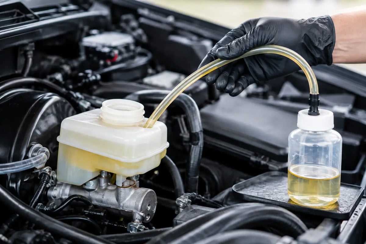 How to Bleed Brake Fluid for a Firm Pedal
