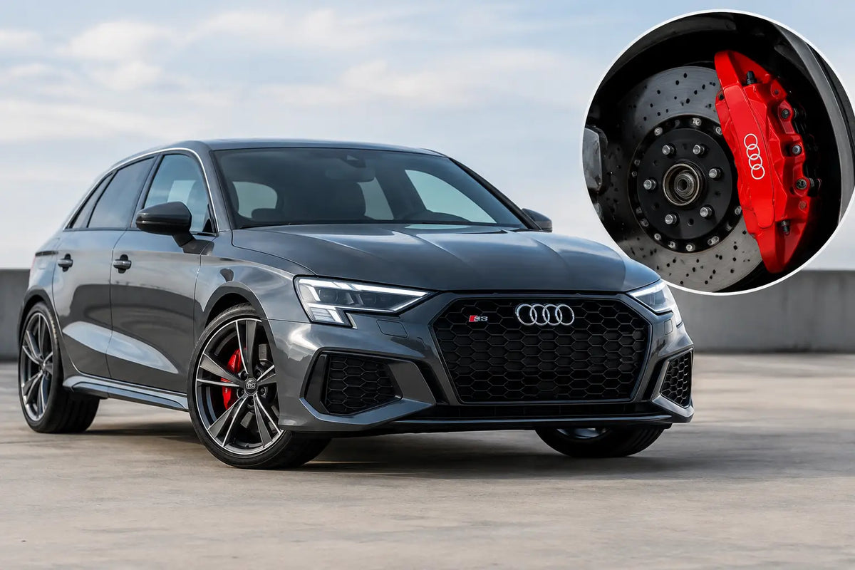 Audi S3 Big Brake Conversion Example Done Right