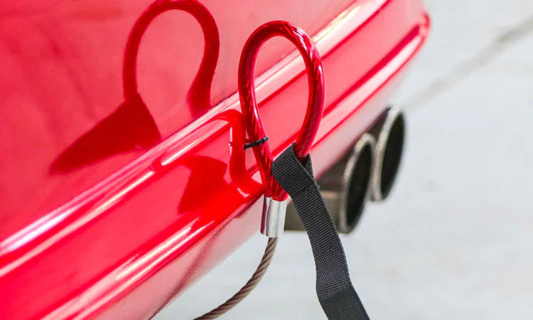 Torque Lab front and rear tow hooks for performance and emergency use
