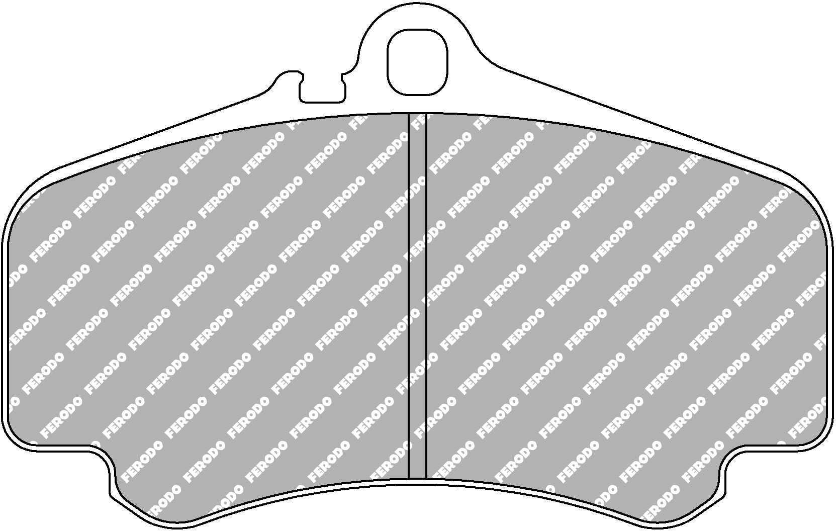 Ferodo Semi-Metallic Brake Pads | FER-FRP3050G