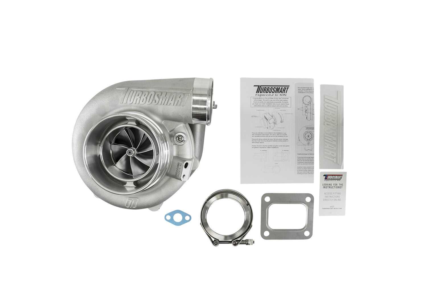 TS-1 Turbocharger 7170 T4 0.82AR Externally Wastegated