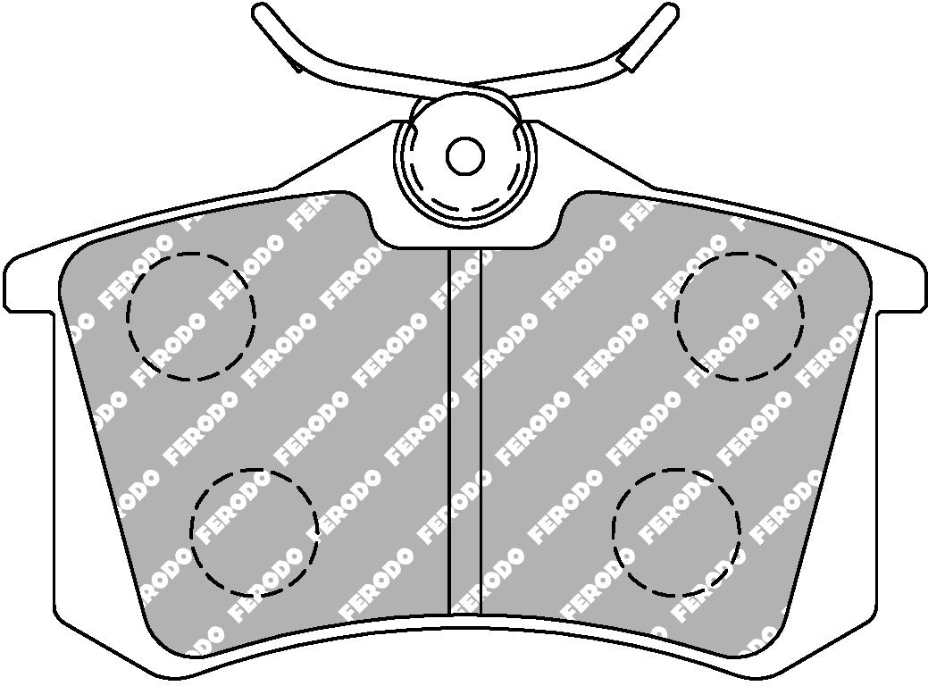 Ferodo Semi-Metallic Brake Pads | FER-FDS541